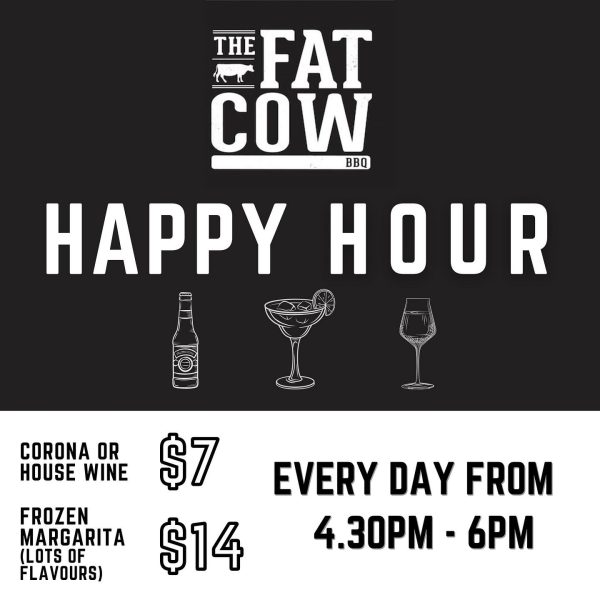 The Fat Cow Happy Hour